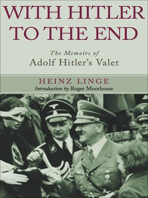 cover image of With Hitler to the End